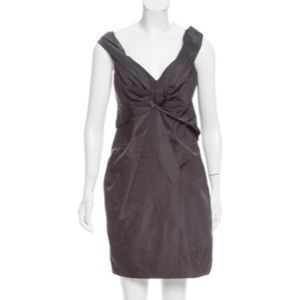 MARC JACOBS Grey Mini Silk  Dress US 4 / Small